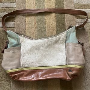Distressed hobo bags (The Sak and Mona B)